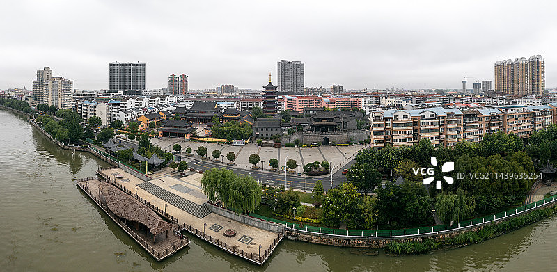 江苏阜宁县城市风光图片素材