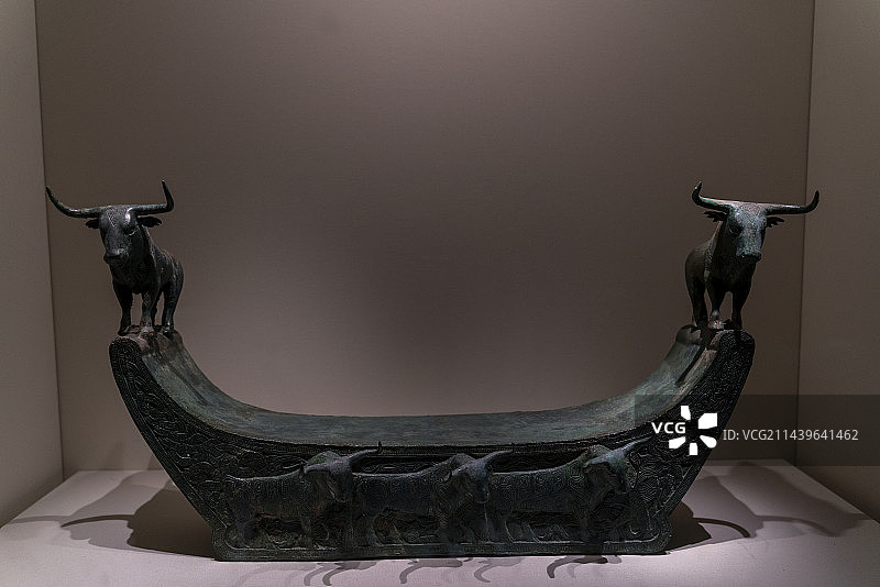 青铜枕图片素材