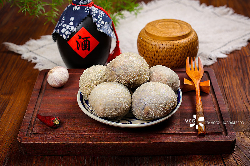 营养美味地方特色小吃食材羊肚包肉图片素材