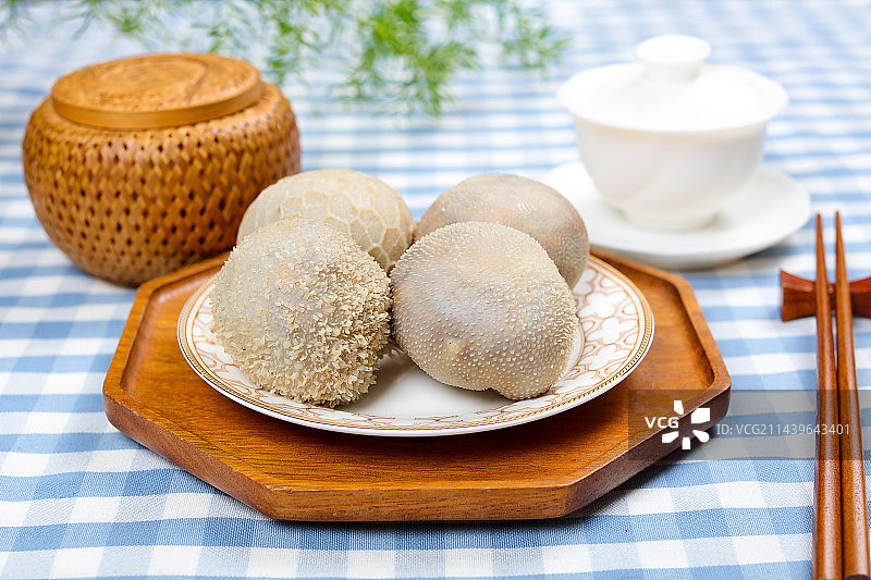 营养美味地方特色小吃食材羊肚包肉图片素材
