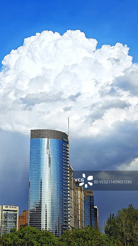 天上的棉花糖图片素材