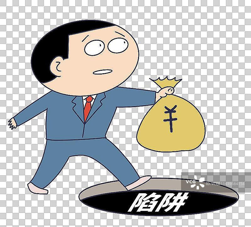 元素：投资陷阱图片素材