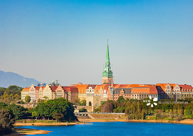广东省东莞市华为松山湖总部基地图片素材