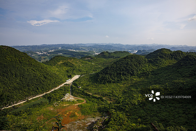 道教圣地，清镇玉冠山，玄武紫云覌图片素材