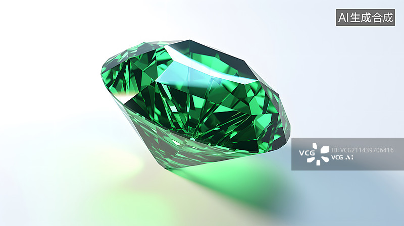【AI数字艺术】3D钻石宝石元素图片素材