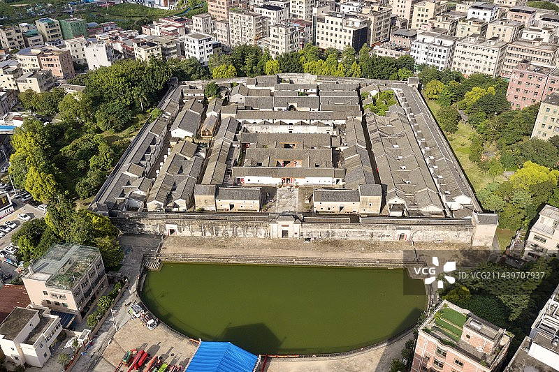 客家围屋-大万世居图片素材