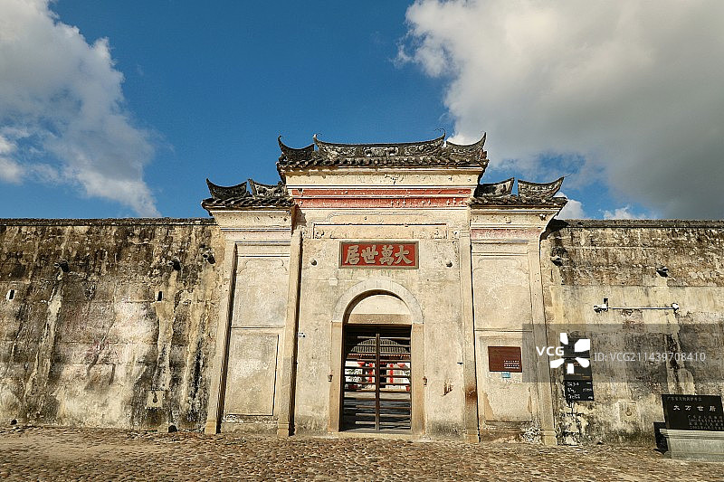客家围屋-大万世居图片素材