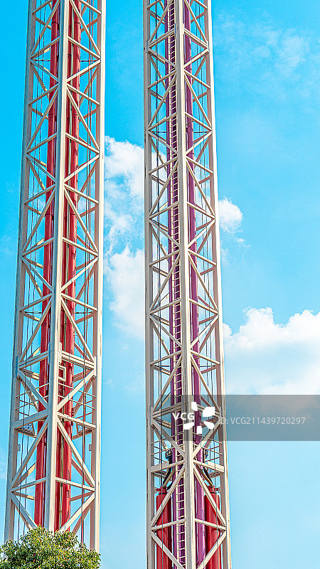 武汉欢乐谷天地双雄图片素材