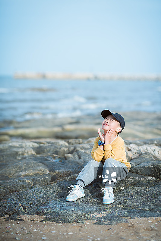 夏日海边图片素材