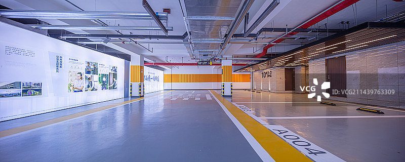 地下停车场图片素材