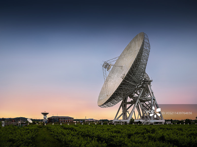 上海天马射电天文望远镜图片素材