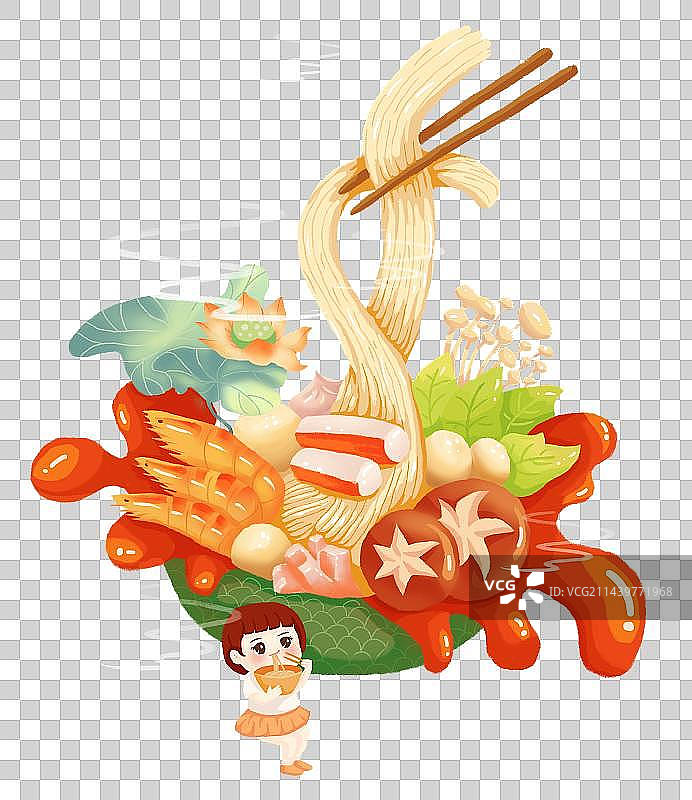 火锅、麻辣烫图片素材