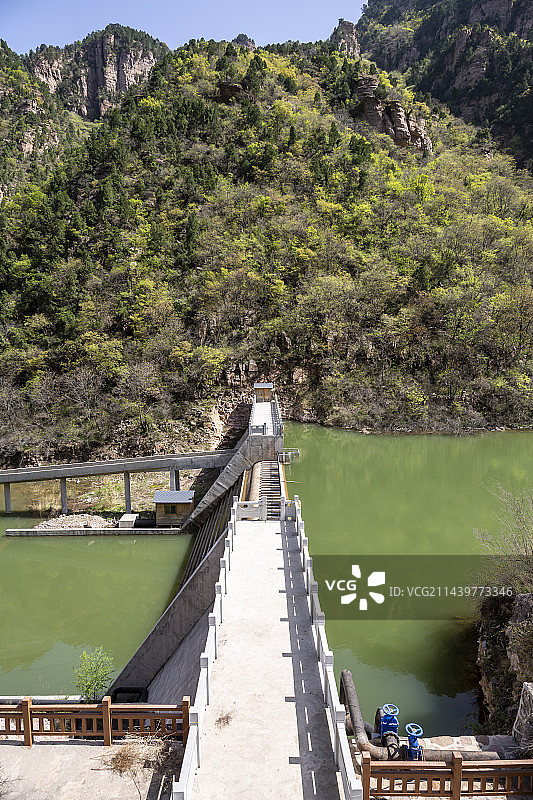 河南省三门峡市渑池县仰韶仙门山旅游景区山水风光图片素材