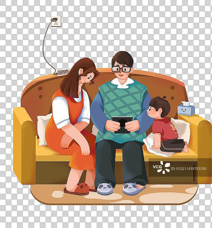 温暖家庭图片素材