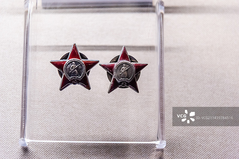 苏联红军红星章图片素材