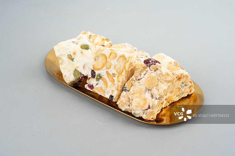 雪花酥图片素材