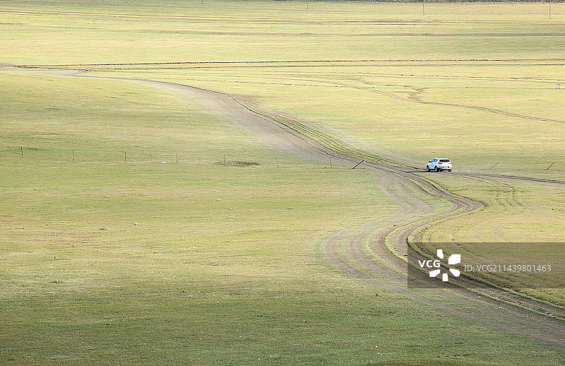 草原之路图片素材