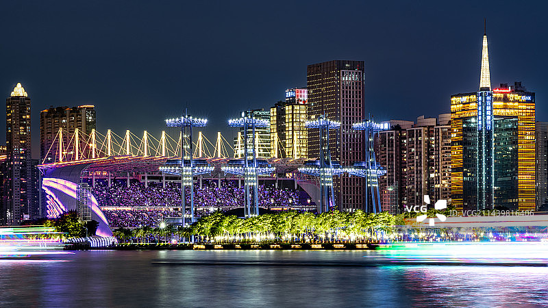 杨千嬅2023广州演唱会海心沙夜景图片素材