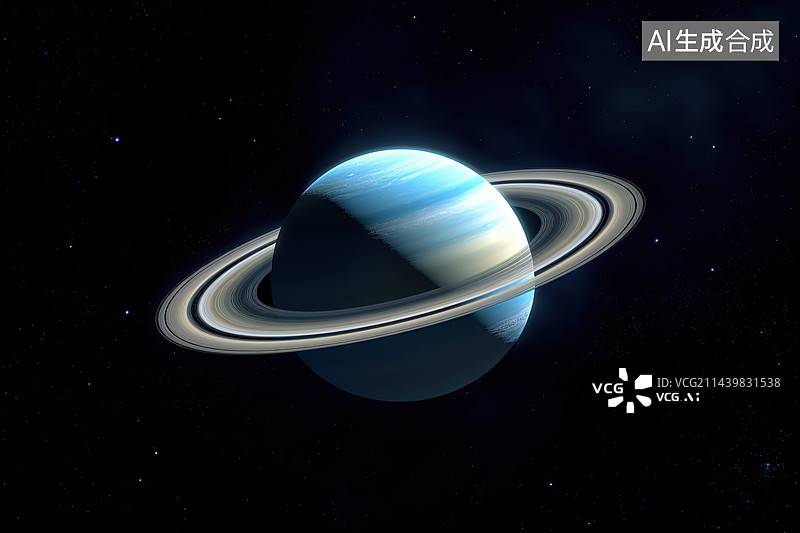 【AI数字艺术】星空中的地球图片素材