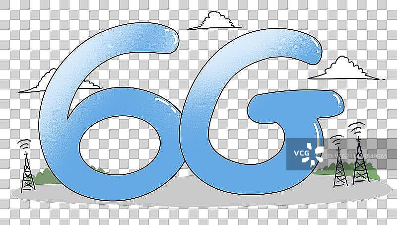 元素：6G网络图片素材