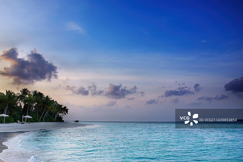 马尔代夫阿雅达岛图片素材