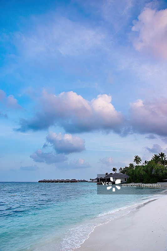 马尔代夫阿雅达岛图片素材
