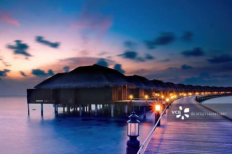 马尔代夫阿雅达岛图片素材