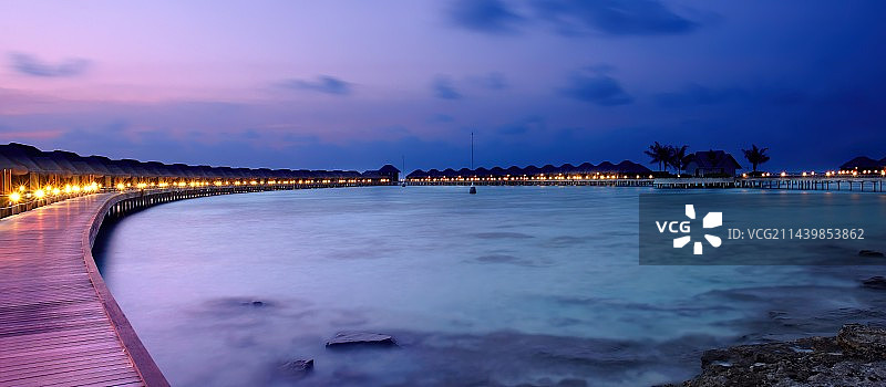 马尔代夫阿雅达岛图片素材