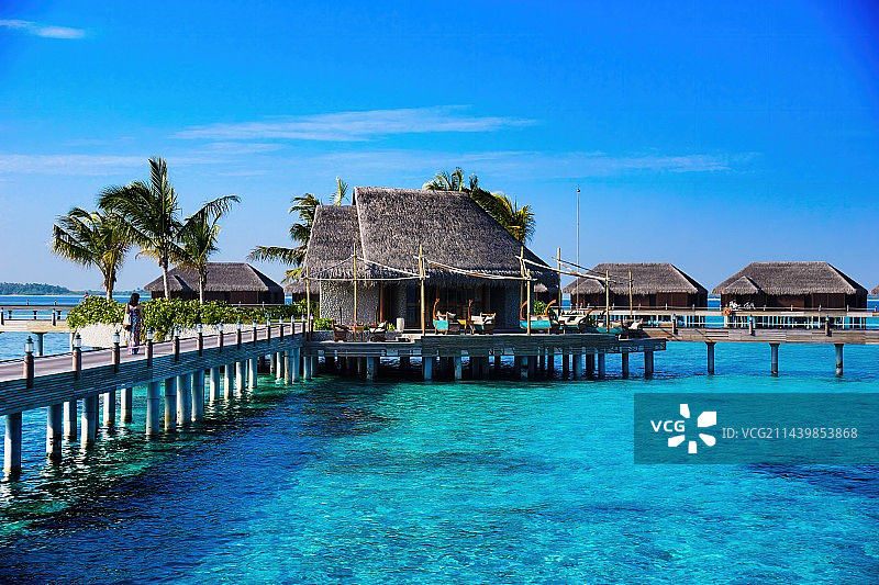 马尔代夫阿雅达岛图片素材