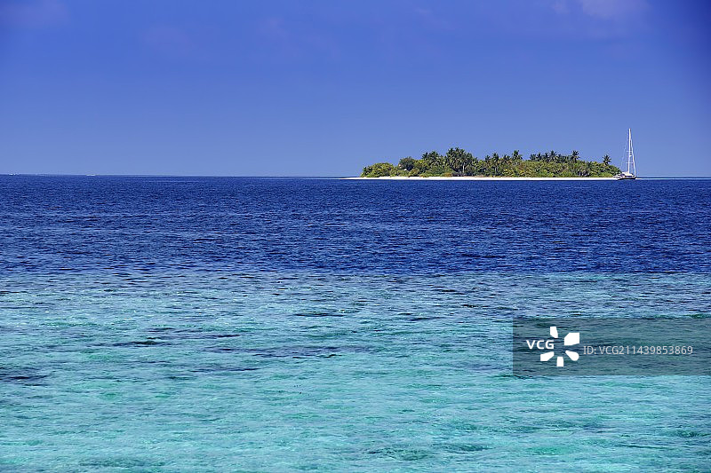 马尔代夫阿雅达岛图片素材