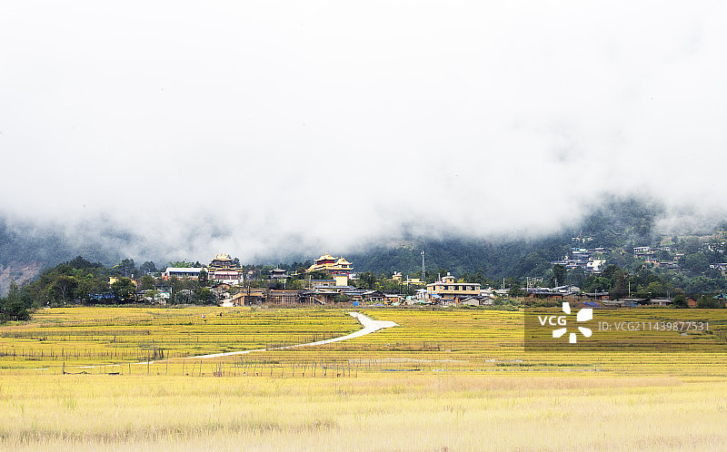 雾里仙境图片素材