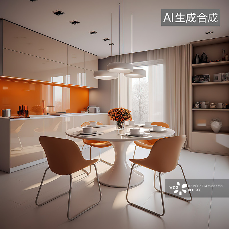 【AI数字艺术】样板房室内家具设计图片素材