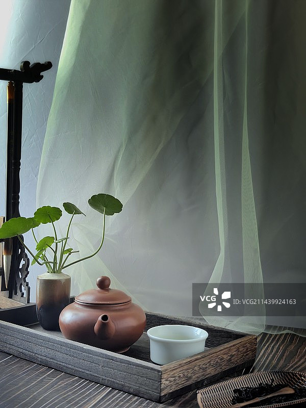 茶具特写图片素材