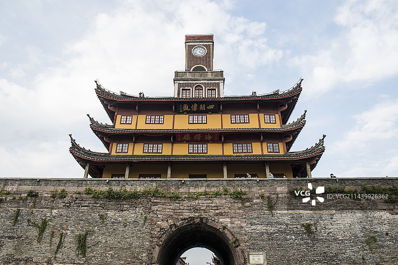 宁波钟楼图片素材