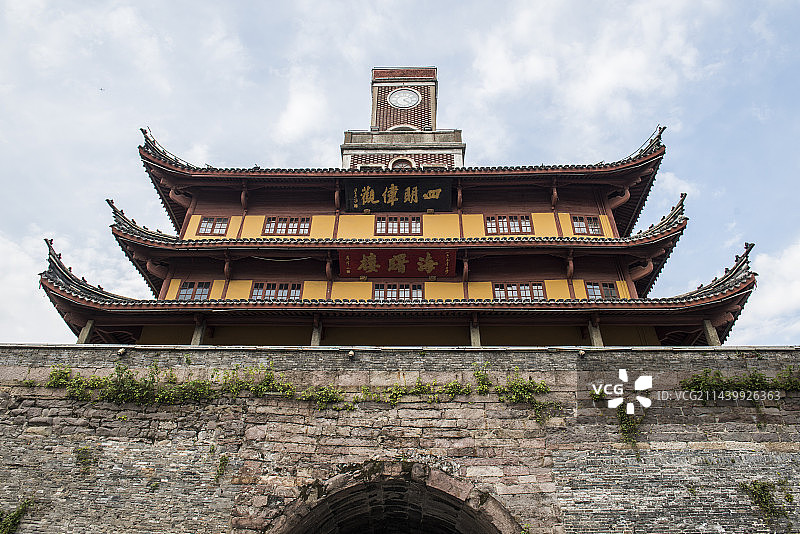 宁波钟楼图片素材