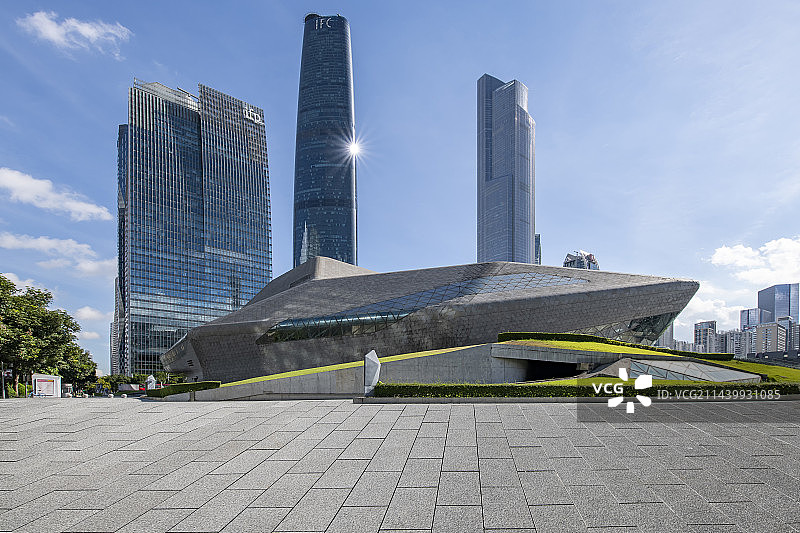 中国广州城市建筑风光图片素材