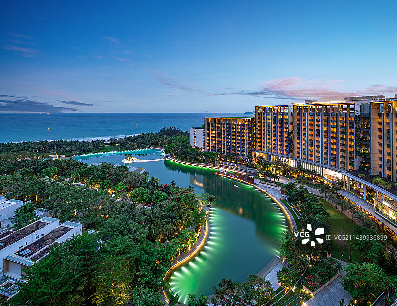 三亚艾迪逊酒店全景图图片素材