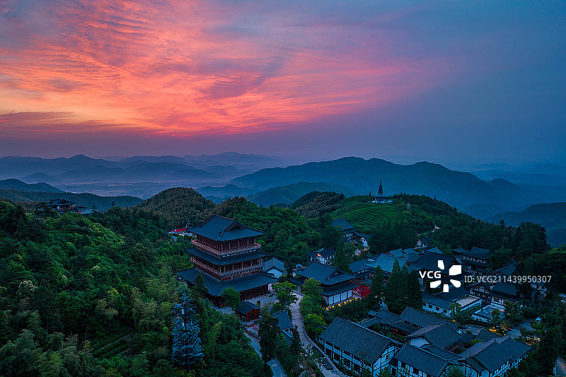 杭州径山寺图片素材