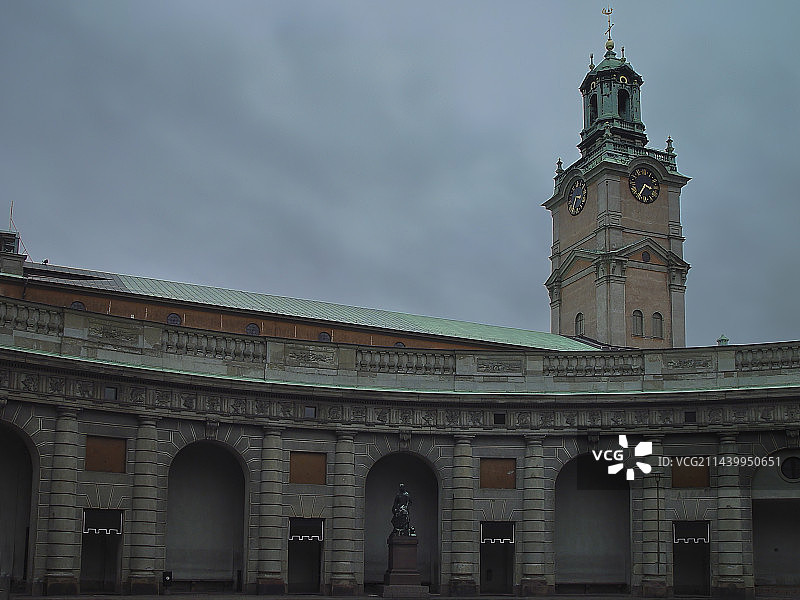 斯德哥尔摩，瑞典皇宫图片素材