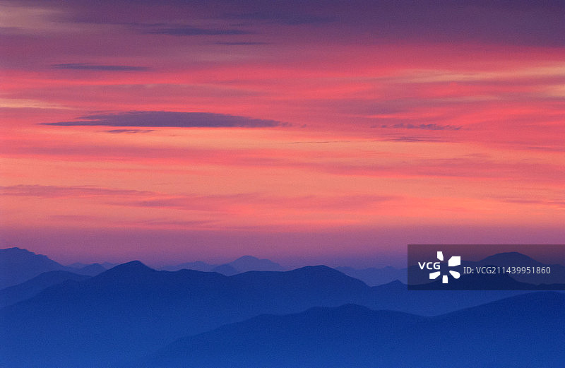 祖山的清晨图片素材