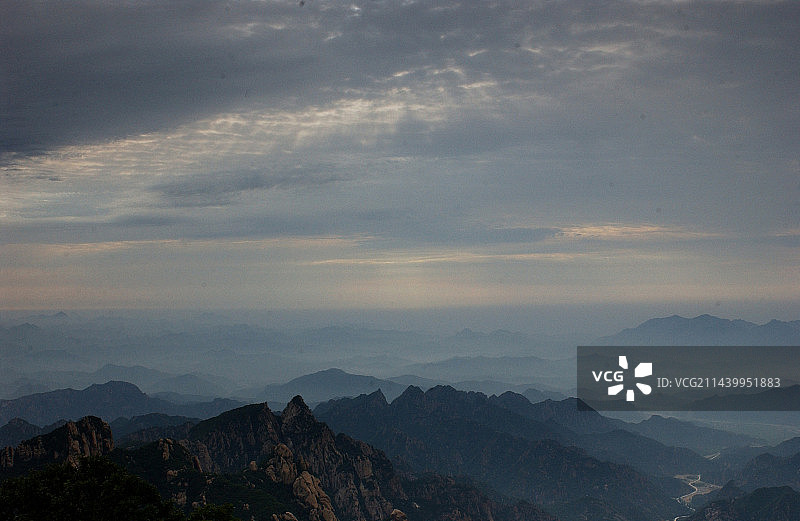 祖山的清晨图片素材