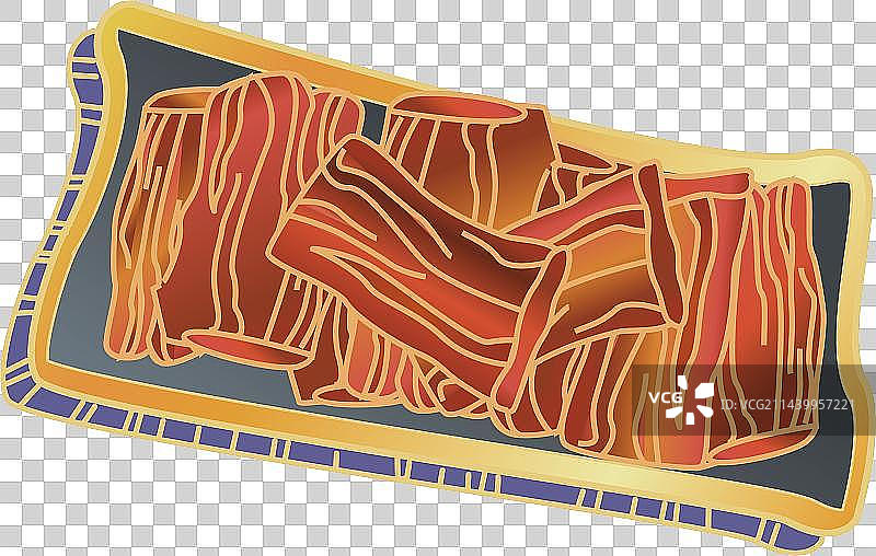 城市特色美食-西藏拉萨牛肉干图片素材