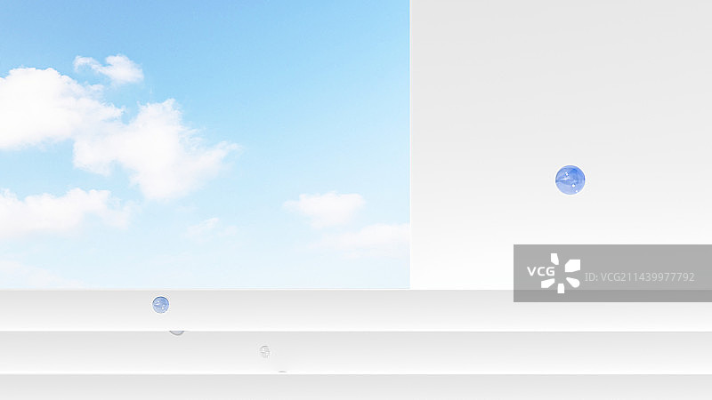 天空背景展台图片素材