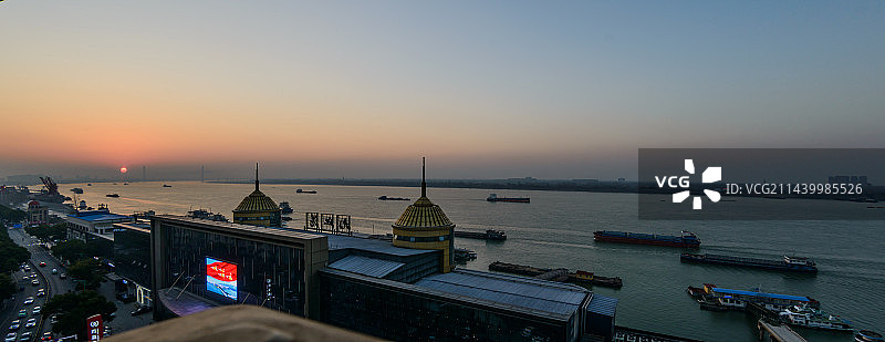 美丽的九江港（江西九江市）图片素材