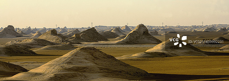 雅丹地貌——甘肃魔鬼城图片素材