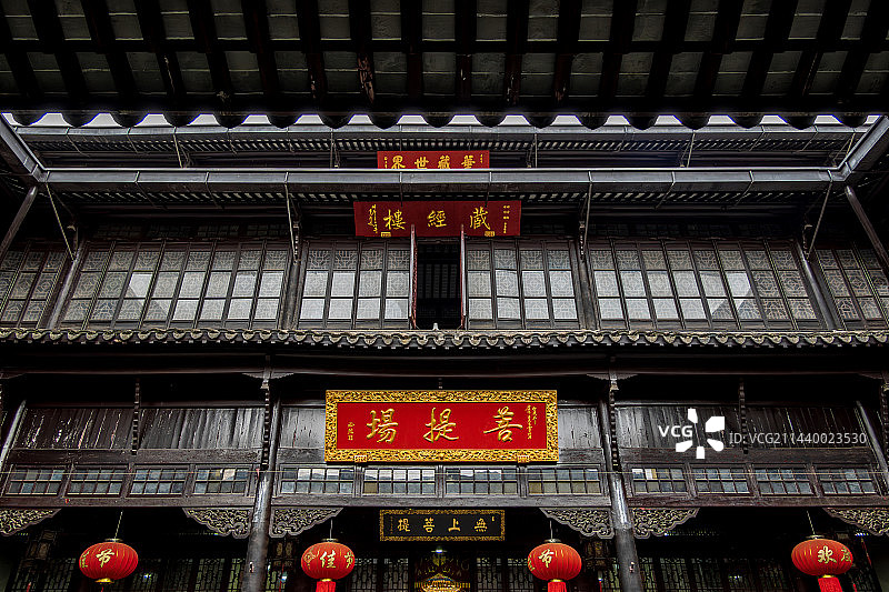 常州清凉寺藏经阁菩提场图片素材