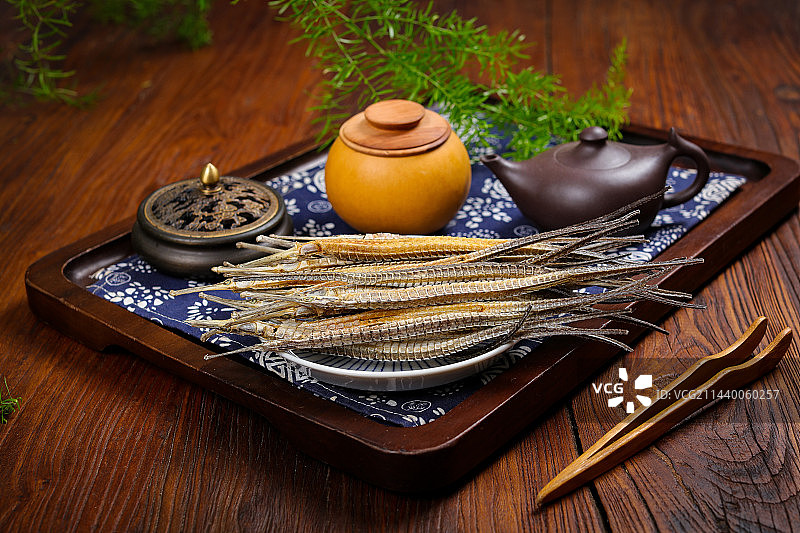 滋补养生中药泡酒料六角海龙干图片素材