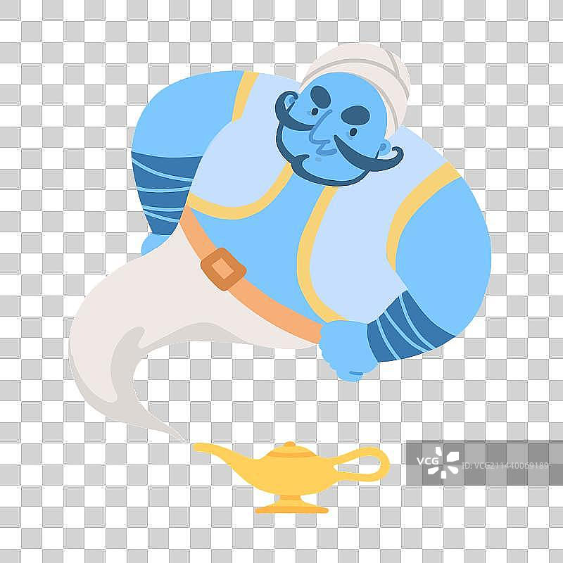 阿拉丁神灯图片素材