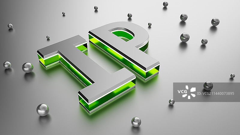 IP文字三维渲染图片素材