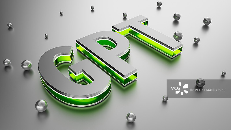 GPT人工智能三维渲染图片素材